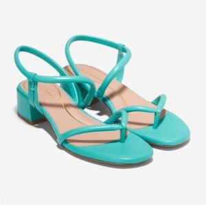Cole Haan Turquoise Strappy Sandals